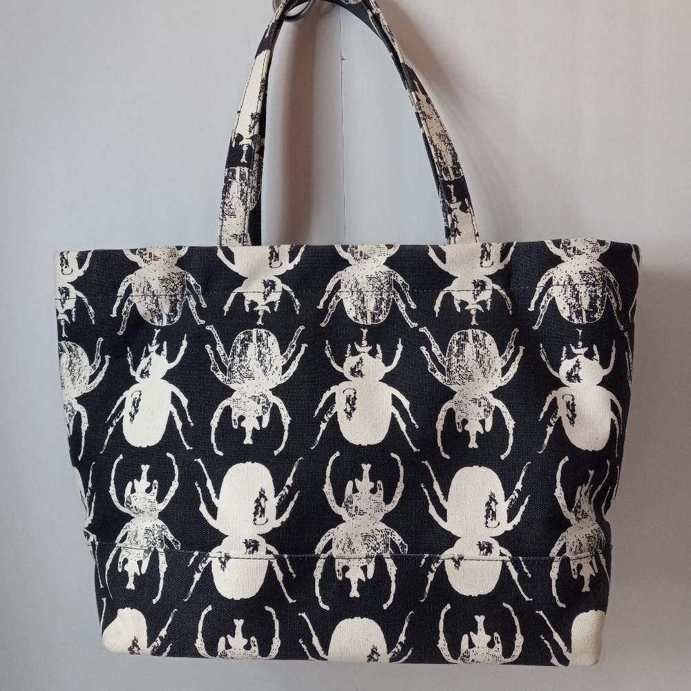 India Hicks Eleuthera Beetle Canvas Tote Bag